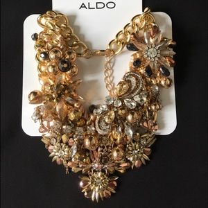 Golden Crystal Necklace...